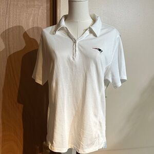 Cutter & Buck patriots White Polo with Logo